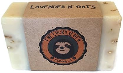 Lavender n' Oats - Lavender, Citrus &amp; Oatmeal - Premium Handmade Face &amp; Body Soap - 100% Natural &amp; Organic