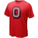 Nike Ohio State Buckeyes Scarlet Vault Retro Logo Organic Vintage T-shirt