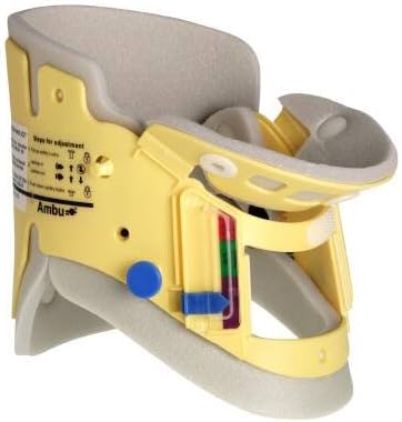 One Piece Flip chin piece for easy airway access