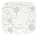 Corelle Square 8-3/4-Inch Luncheon Plate, Eloquence