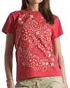 Addict Paisley Print T-Shirt (Red)