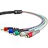 Mediabridge Component Video Cables with Audio (12 Feet) - Gold Plated RCA to RCA - Supports 1080i