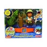Fisher Price, Go Diego Go CHOMPING CROCODILE Action Animal