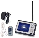Produkt-Bild: DK Digital DVB T 350 Tragbarer LCD-Fernseher 8,9 cm (3,5 Zoll) DVB-T silber ( incl.: 50 ? Reisegutschein )