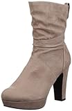 Marco Tozzi 2-2-25026-29, Damen Fashion Halbstiefel & Stiefeletten, Beige (taupe antic 234), EU 39