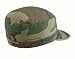 Vintage Woodland Camo Fatigue Cap, Available in 5 sizes