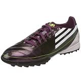 adidas Men's F10 TRX TF Soccer Shoe,Chameleon Purple/White/Electricity,9.5 M US