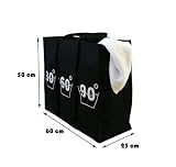 W�SCHETASCHE W�SCHESAMMLER W�SCHESORTIERER W�SCHEBOX W�SCHE TASCHE SAMMLER SORTIERER BOX SCHWARZ