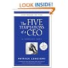 The Five Temptations of a CEO: A Leadership Fable (J-B Lencioni Series)