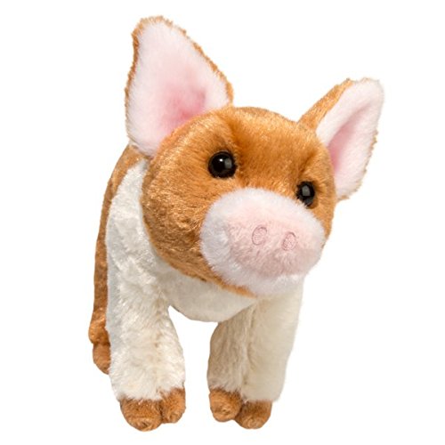 Douglas Toys MELVIN the PIG W RUST PATCH (Small)