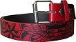 Red TATTOO STAR Design Imitation Leather Punk Rock Belt Red TATTOO STAR Design Imitation Leather Punk Rock Belt