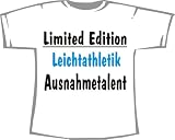 Limited Edition: Leichtathletik Ausnahmetalent; Frauen T-Shirt weiss