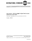 ISO 3559:1976, Road vehicles - Working voltages for lights fitted to motor vehicles and to their trailers