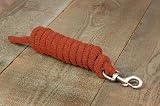 Hamilton Halter Company 5 8 Poly Lead W Bolt Snap Redbrick 10 Feet - B PL58B RB