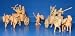The Battle of Qadesh 1300BC Hittite Warriors w/Chariots (10 Figures, 4 Horses & 2 Cha...