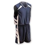 Performance Game Basketball Short - White/Maroon - Basketball