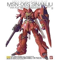 Gundam MSN-06S Sinanju Ver Ka MG 1/100 Scale