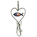 Key Finder Key Chain of USA Christian Fish Symbol Sign Jesus Icthmus