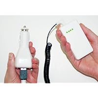 TRAVEL LITHIUM BACK UP BATTERY INCLUDES CAR CHARGER 13 POWER TIPS
