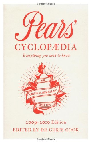 Pears Cyclopaedia 2009 - 2010