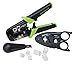 Greenlee PA4909 Network Tool Bundle with Data SureStrip, All-in-One Tool, Non-Impact 110 Punchdown Tool, 10 RJ11 and RJ45 Modular Plugs