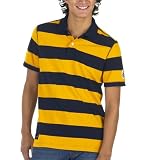 Converse  One Star  Striped Polo - Blue/ Gold