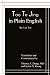 Books : Tao Te Jing in Plain English
