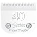 Oster Size # 40 CryogenX Blade with AgION Coating