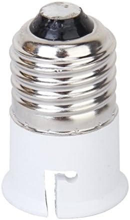 Moke Ele E27 Male to B22 Female Light Bulb Lamp Screw Socket Converter Adapter Holder 10 Pcs