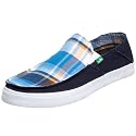 Sanuk Men's Plaid To The Bone Sidewalk Surfer