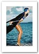 Jerry Hall, Jamaica, May 1975 by Norman Parkinson 21.75"x14.5" Art Print Poster
