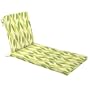Strathwood Falkner Chaise Lounge Chair Cushion, Varina Wasabi