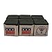 Silver Cup Half Dozen Spruce Pool Cue Chalk