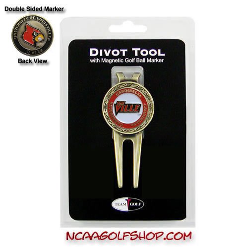 Louisville Cardinals Divot Tool Ball Marker Tg1