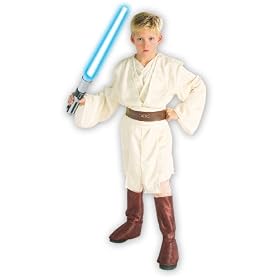 Star Wars tm Obi-Wan Kenobi tm Deluxe Child Costume Size Medium age range 5-7 years