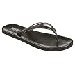 Women's Mossimo&reg; Lorelai Faux-Snake Flip Flops - Black