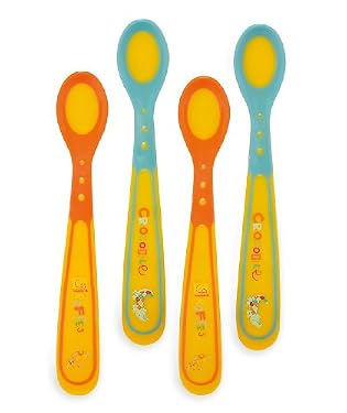 Fun at the Zoo weaning spoons - 4pk
