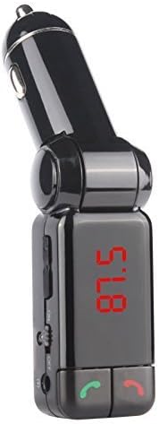 Bluetooth USB Car Charger Fm Transmitter Car Charger Car Mp3 Player with Bluetooth Handsfree Calling and Dual USB Charging Port(5v 2a),perfect for Apple,samsung,htc,lg or Other Smartphone&tablet