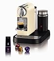 DeLonghi EN 265 CWAE 60s Nespresso Citiz Milk 19 bar Flow Stop mit separatem Aeroccino, white (inkl. 50 EUR Nespresso Club Gutschein)