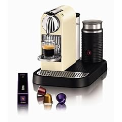 DeLonghi EN 265 CWAE 60s Nespresso Citiz Milk 19 bar Flow Stop mit separatem Aeroccino, white (inkl. 50 EUR Nespresso Club Gutschein)