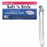Soft 'N Style Control Clips (12 Per Box)