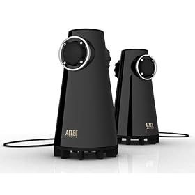 Altec Lansing Premium speakers for PC & MP3 players with built-in dual subwoofers