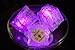 Litecubes Brand 3 Mode Pink Light up LED Ice Cubes (12)