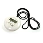 Norpro Digital Timer On A Rope, White