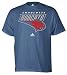 Charlotte Bobcats Pacific Blue Adidas Primary Logo T-Shirt