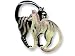 Jewelry : Clearly Charming Looking Back Cat Sterling Silver and Enamel Pin by Zarah