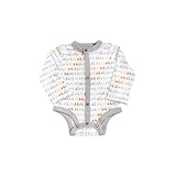 Finn+Emma フィン&エマ ロングスリーブボディースーツ オーガニックコットン100% 9-12ヶ月 スクーター B01-0201a