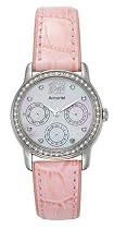 Accurist Ladies Stone Set Bezel Watch with Interchangeable Straps - LS180P