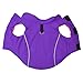Gooby - Sports Vest, Fleece Lined Small Dog Cold Weather Jacket Coat Sweater with Reflective Lining, Purple, Large