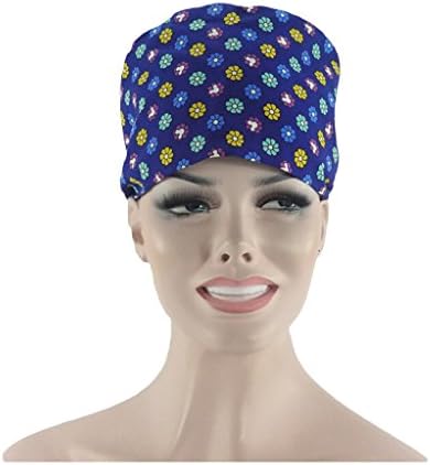 MZMC Scrub Hat Surgical Scrub Cap Hat One Size Multiple Colors